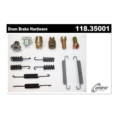 Centric Parking Brake Hardware Kit, Parts 118.35001